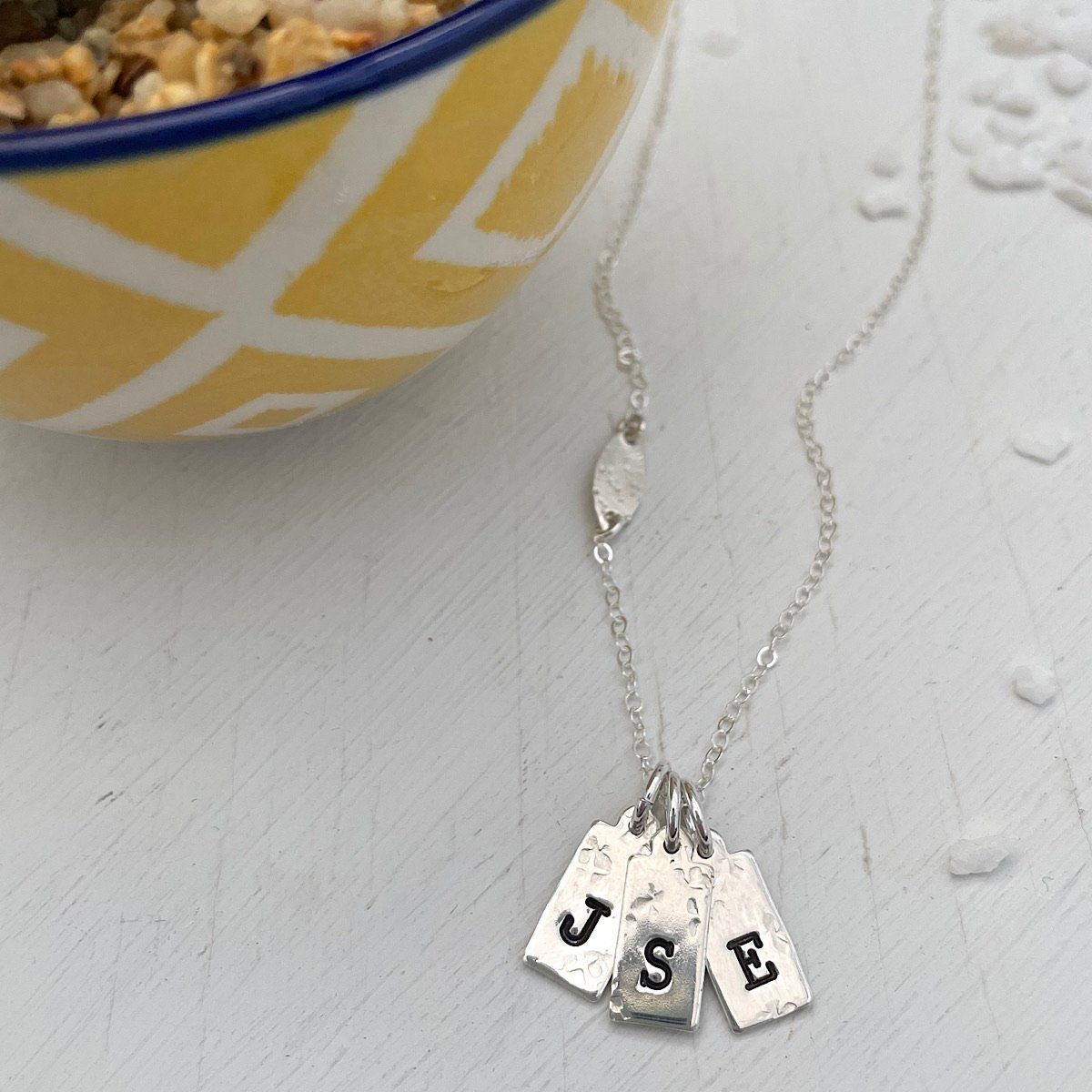 Tiny ID Tags Necklace